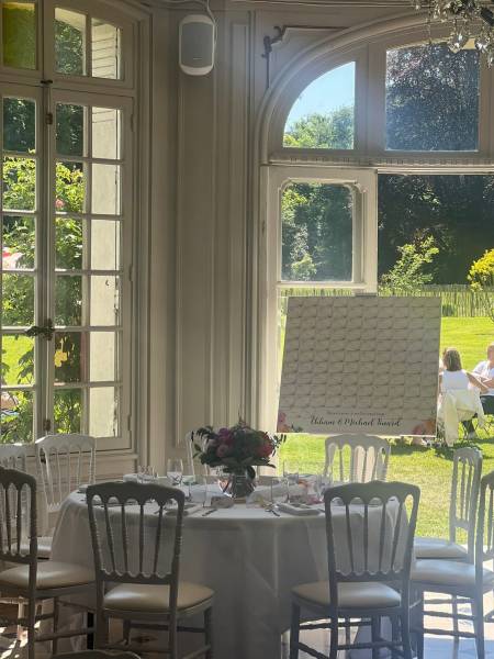 Mariage avec prestation traiteur dans un cadre idyllique au Château de Bertreville St Ouen proche de Rouen