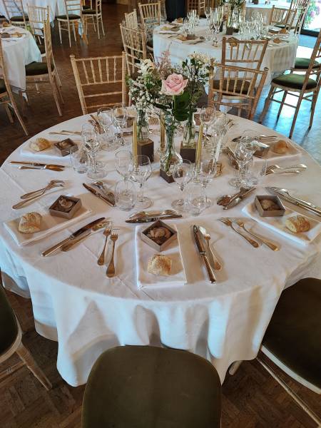 dressage table mariage