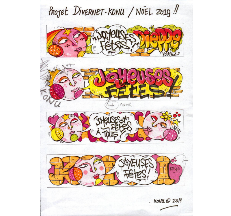 Projet bûche de Nöel Divernet Konu